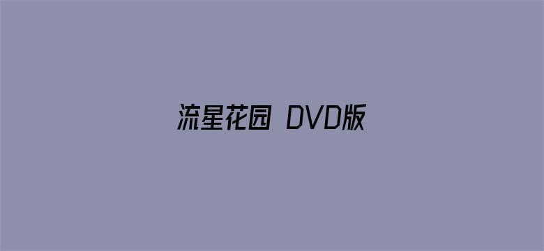 流星花园 DVD版